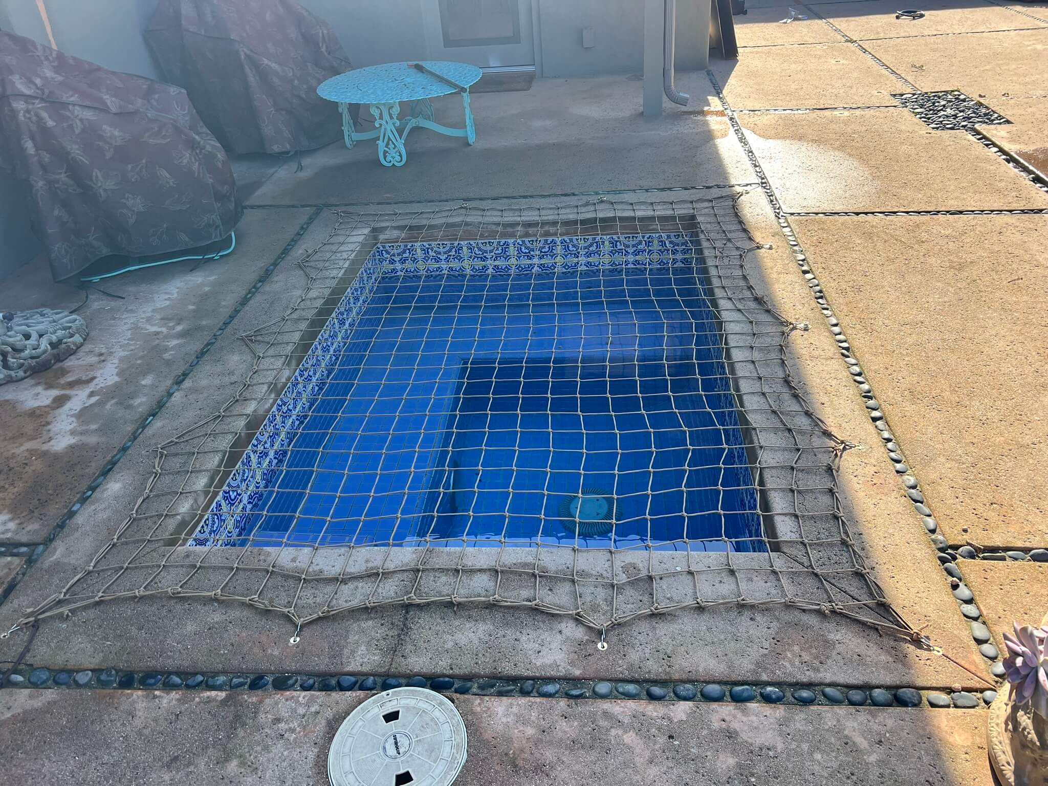 Pool Net Installation